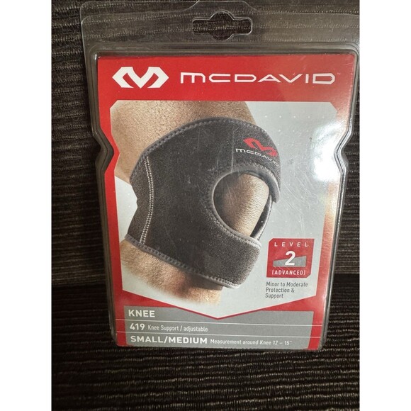 NWT McDavid 419 Multi-Action Knee Strap‎ Level Two Advanced Size Small/Medium - Picture 1 of 2